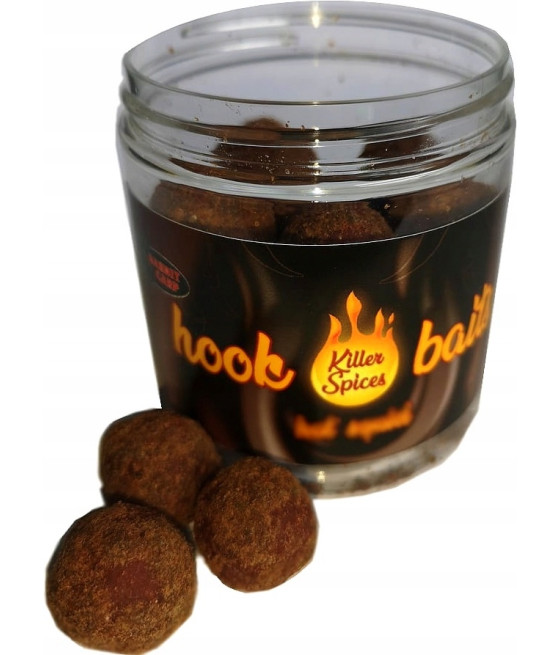 BANDIT CARP KILLER SPICE HOOK BAITS 20MM HOT CHILI 250ml KULKI PRZYNĘTOWE