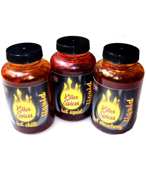 LIQUID BANDIT CARP KILLER SPICE 300ml HOT SQUID