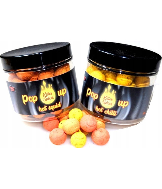 Przynęta naturalna kulki pływające Bandit Carp Pop Up Killer Spice