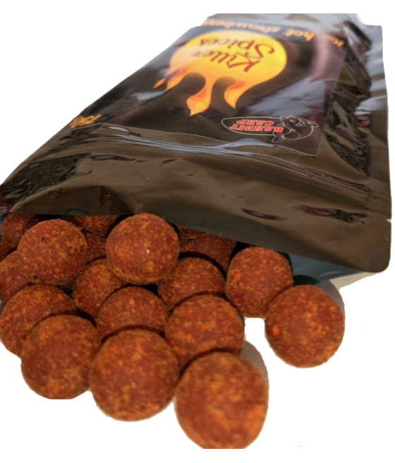 KULKI BANDIT CARP KILLER SPICE HOT SQUID 20mm 750g