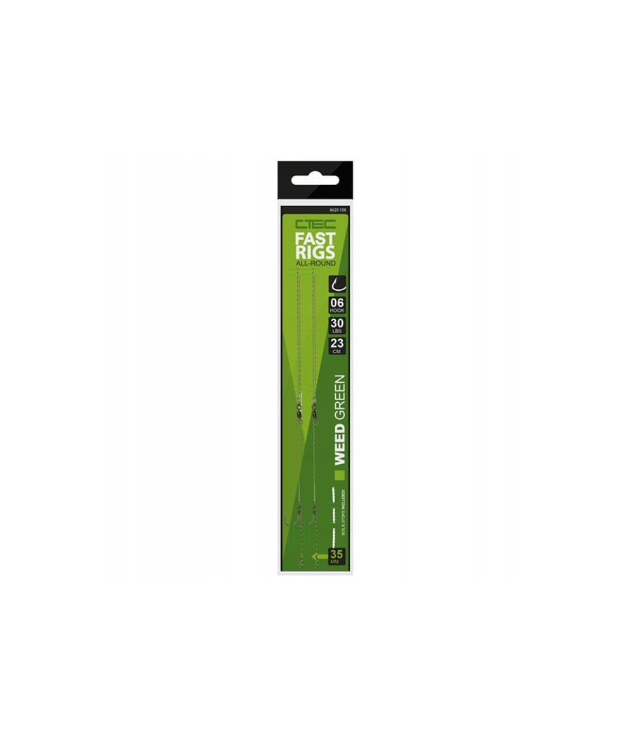 Przypon karpiowy Spro C-Tec Fast hak 4 Weedy Przypon karpiowy Spro C-Tec Fast hak 4 Weedy