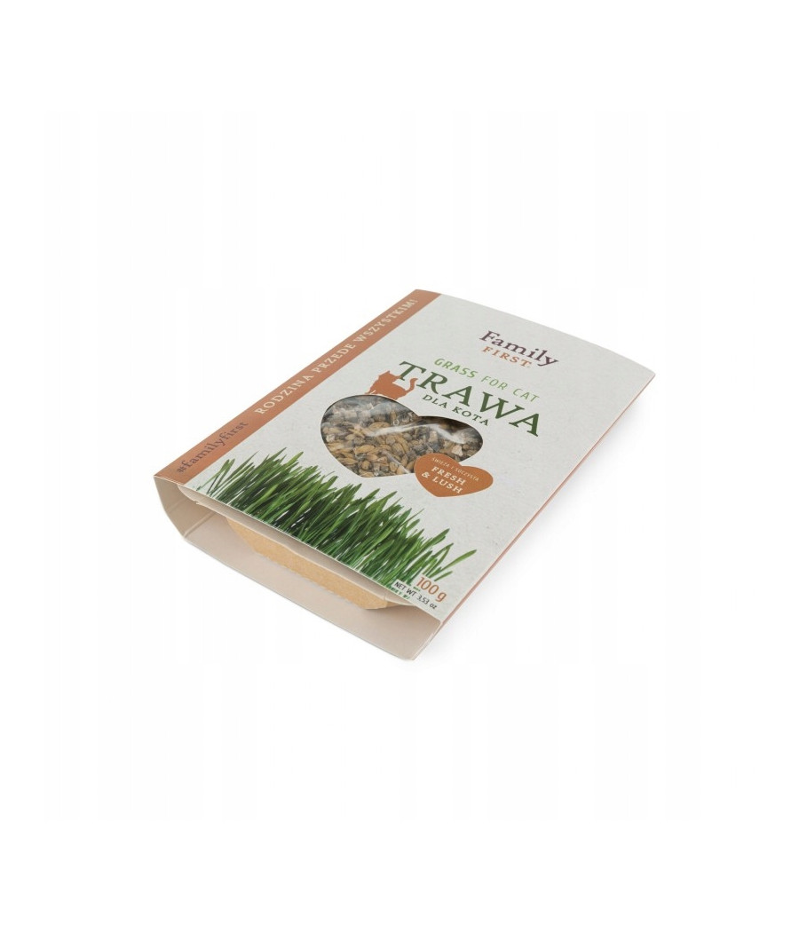 Trawa dla Kota odkłaczająca Family First 100 g