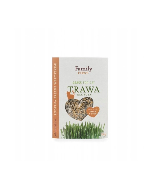 Trawa dla Kota odkłaczająca Family First 100 g