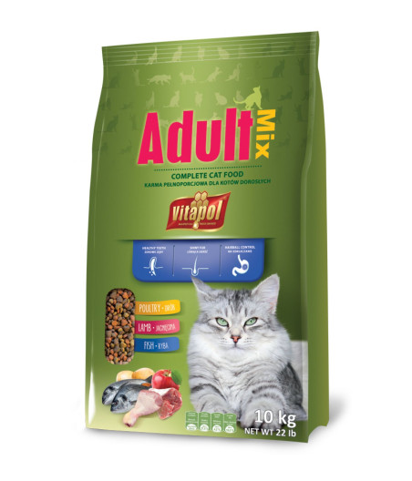 Vitapol Karma dla kotów dorosłych ADULT MIX 400g