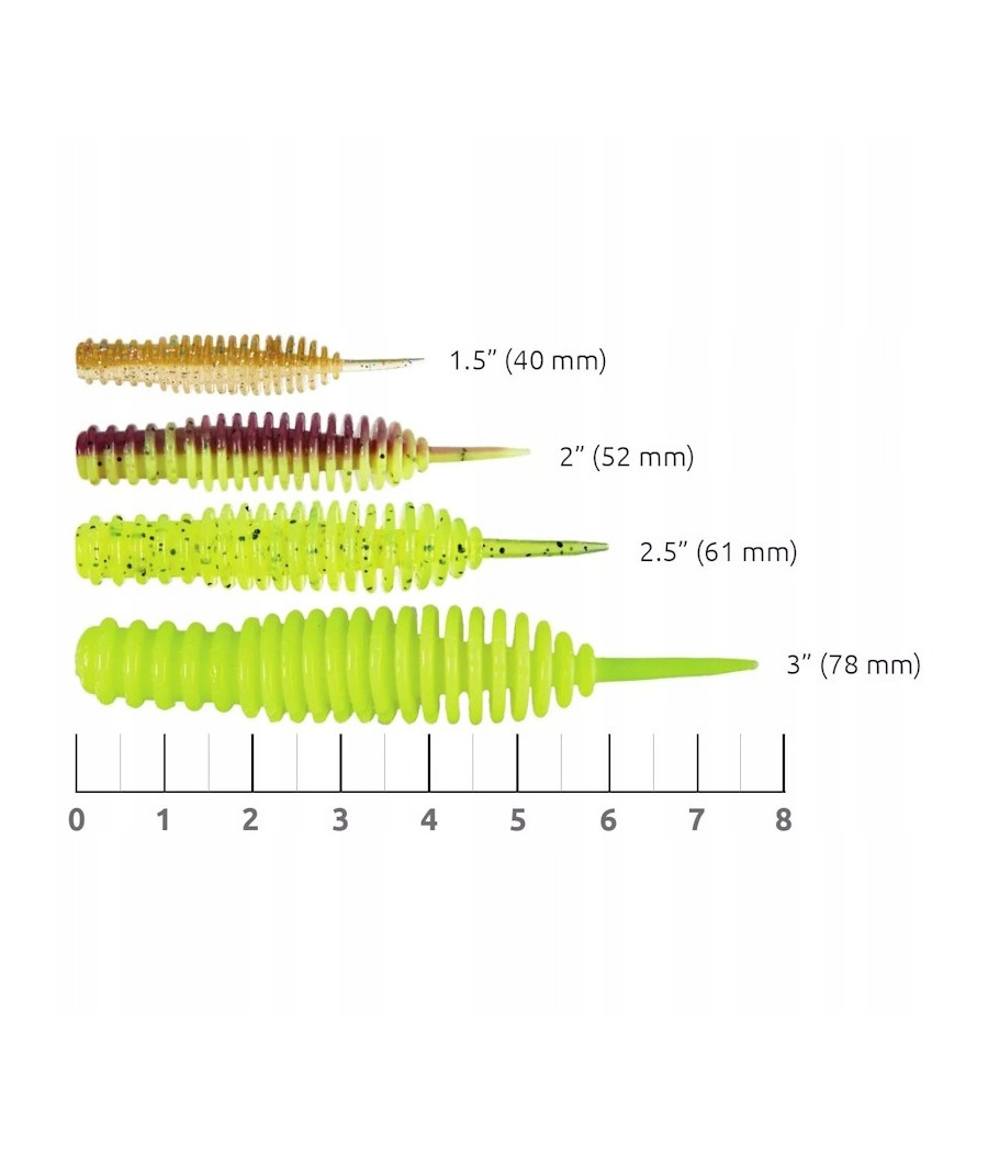 Guma Przynęta Select Snack 2.0" 5.2cm kol. 085 op.7szt.
