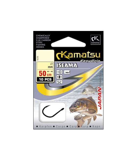 Kamatsu Iseama z przyponem nr 2 - 0,22 mm / 50 cm / 10 szt.