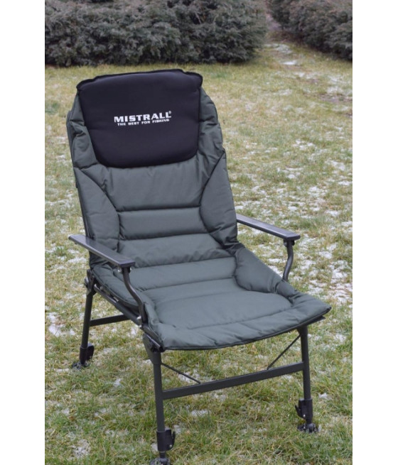 Fotel Mistrall AM-6008880 odcienie zieleni