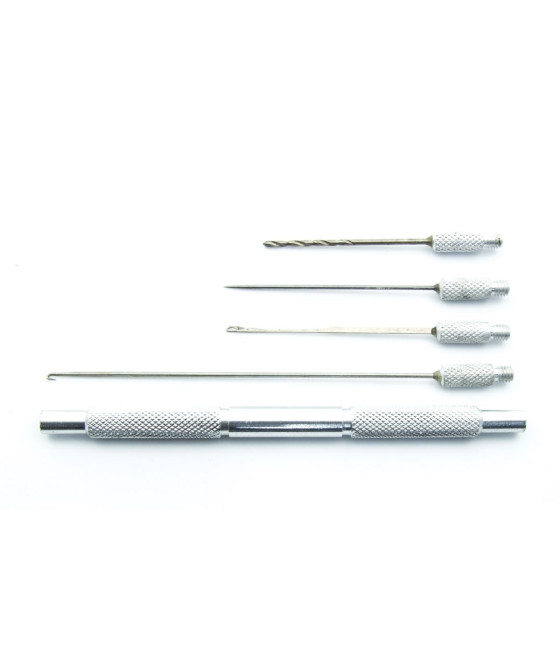 Komplet igieł Mistrall Aluminium 4x1