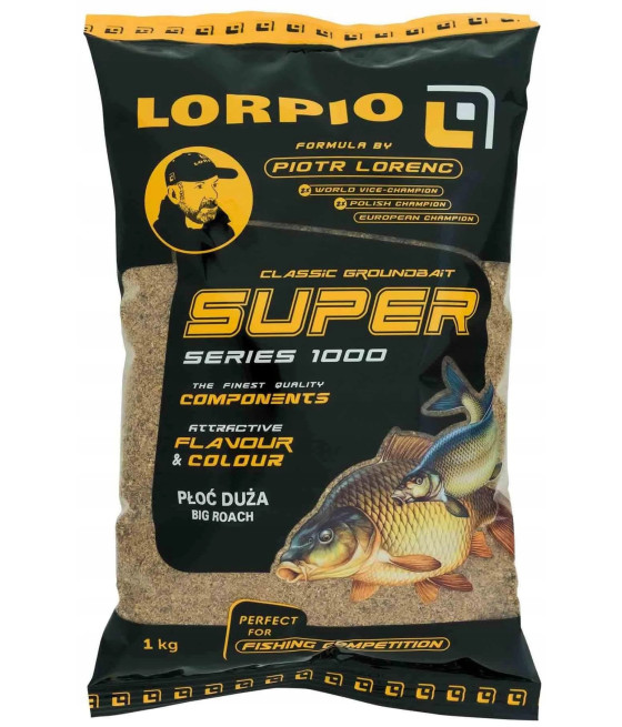 Zanęta Lorpio Super Płoć Duża 1kg