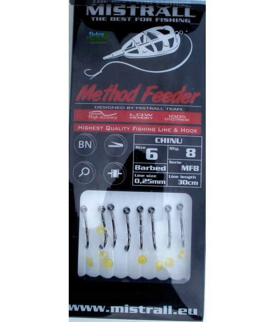 PRZYPON MF8 H.6 M.0,25MM L.30CM MISTRALL