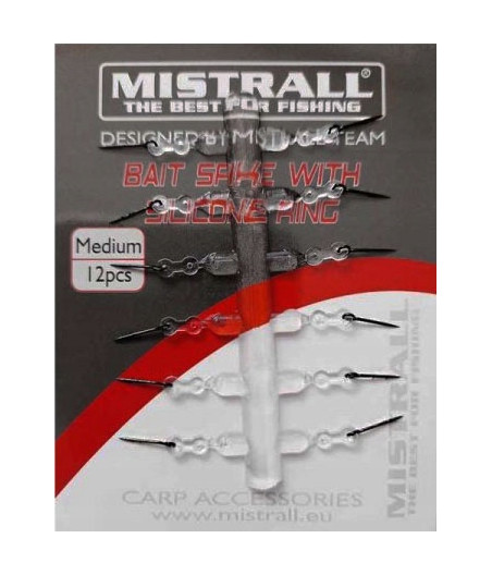 UCHWYT DO PRZYNĘT Z IGŁĄ 12SZT MEDIUM MISTRAL