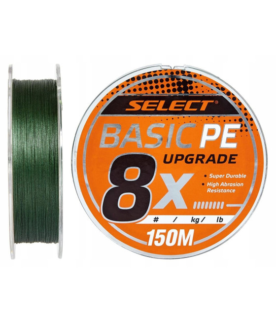 Select Basic PE 8x 150m 0,16mm 9.3kg Dark Green