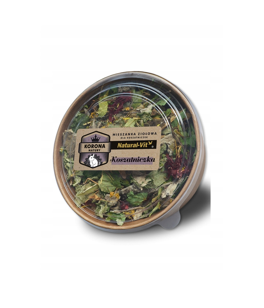 KORONA NATURY Mieszanka ziołowa dla koszatniczki 70g KORONA NATURY Mieszanka ziołowa dla koszatniczki 70g