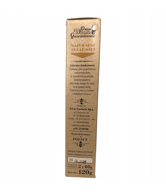 KORONA NATURY 120g kolba, przysmak dla królika