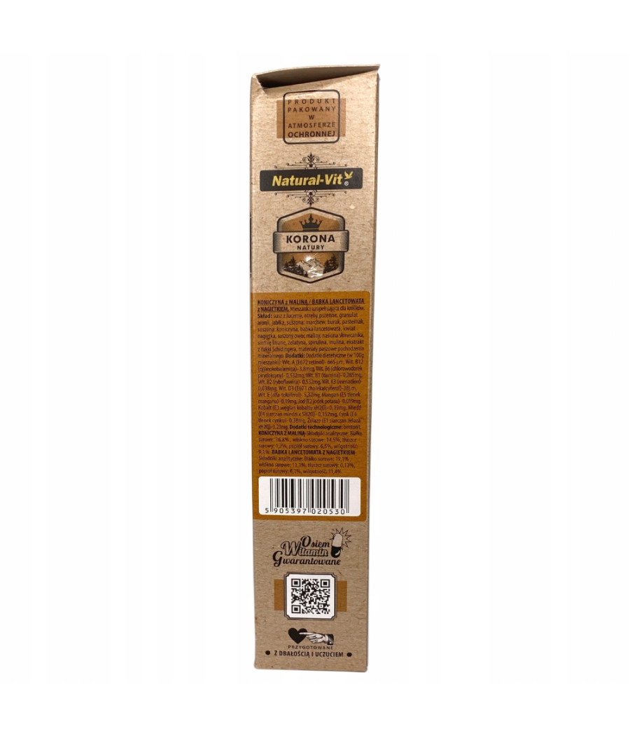 KORONA NATURY 120g kolba, przysmak dla królika