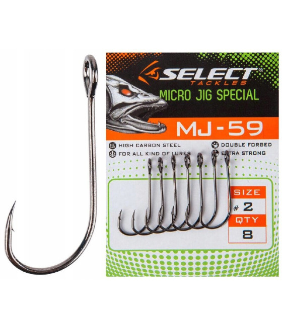 Hak Select MJ-59 Micro Jig Special 2 8pcs