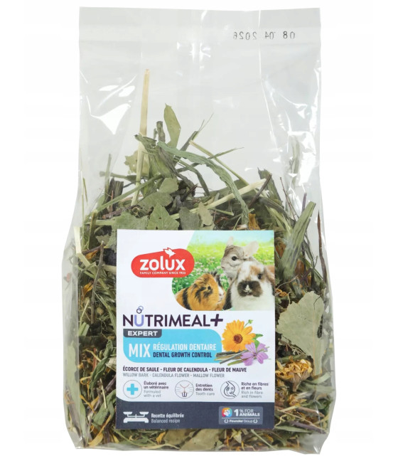 ZOLUX Mieszanka regulacja zębów, gryzonie, NUTRIMEAL MIX 100 g