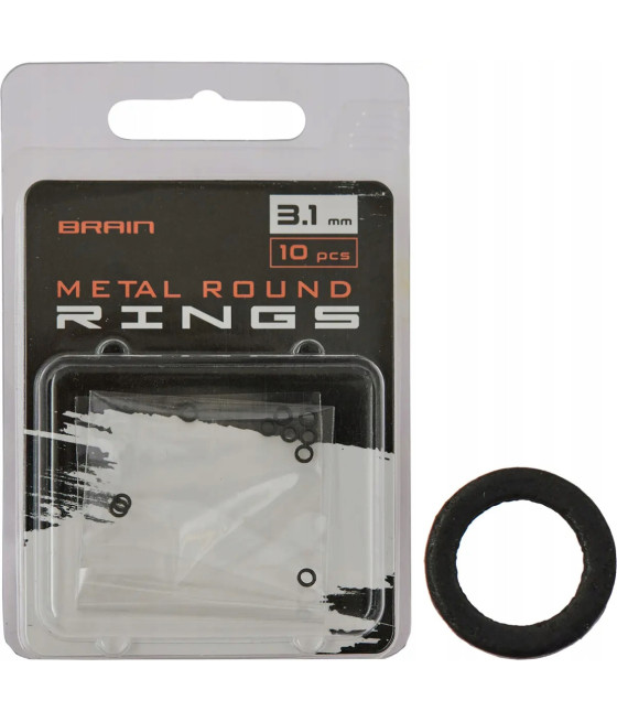 Kółko łącznikowe karpiowe Brain Metal Round Rings 3,1mm