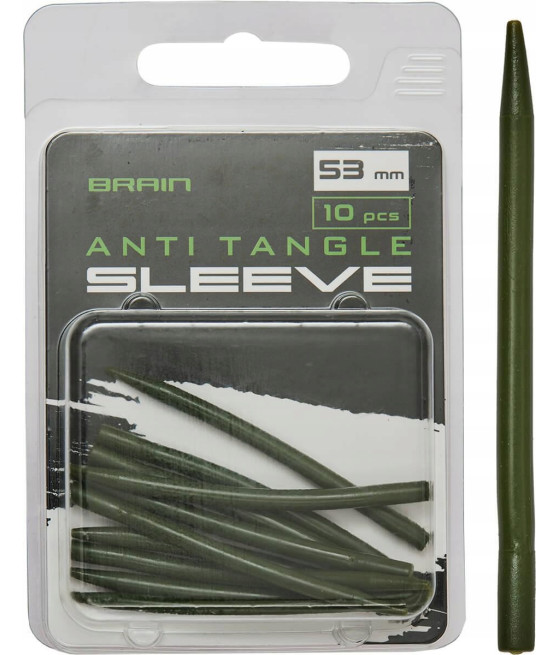 Ochraniacz Rurka Antysplątaniowa Brain Anti Tangle 53mm Zielona 10szt