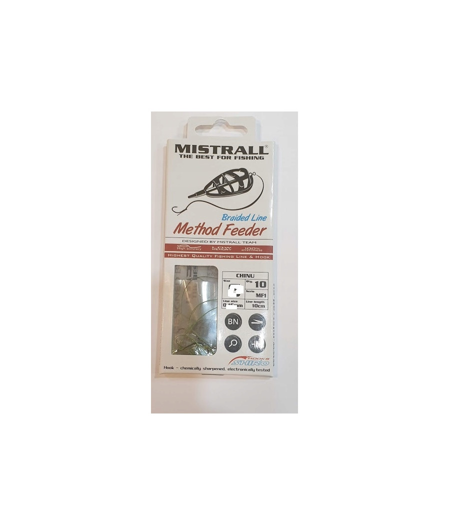 PRZYPON MF6.BL H.10 M.0,12MM L.10CM MISTRALL PRZYPON MF6.BL H.10 M.0,12MM L.10CM MISTRALL