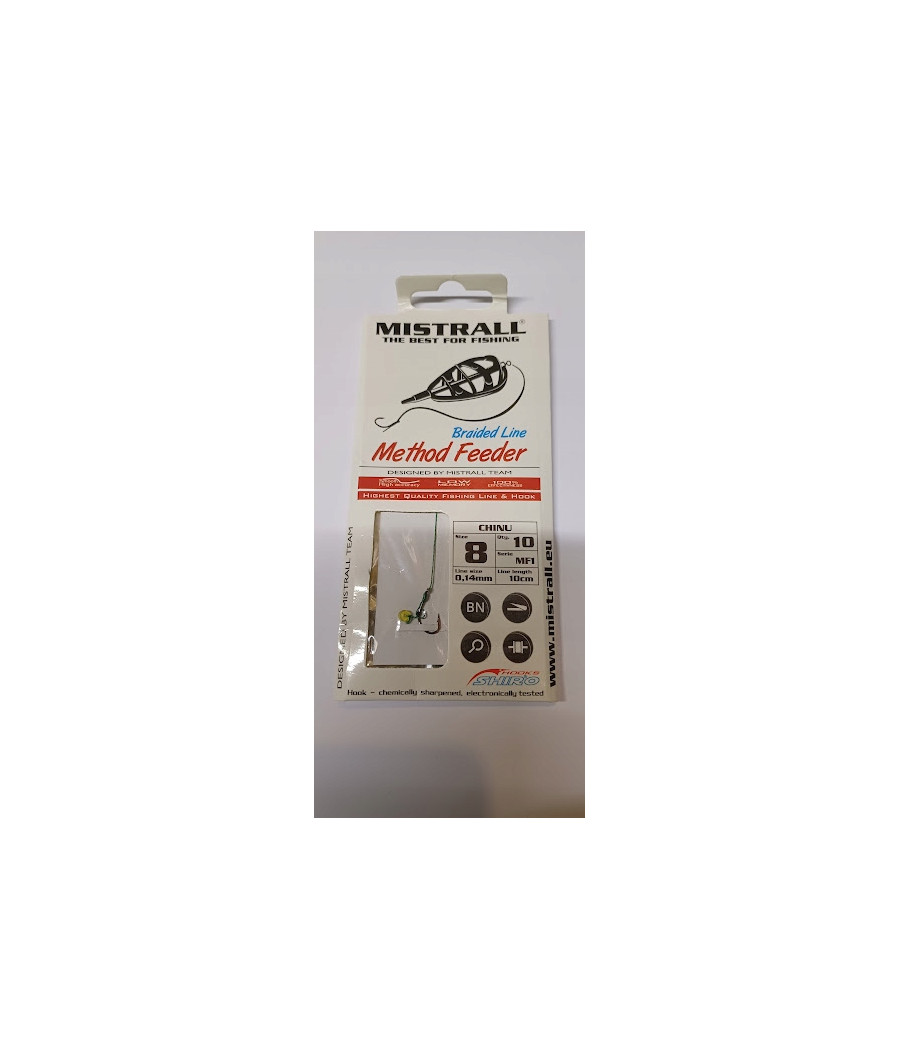 PRZYPON MF6.BL H.08 M.0,14MM L.10CM MISTRALL