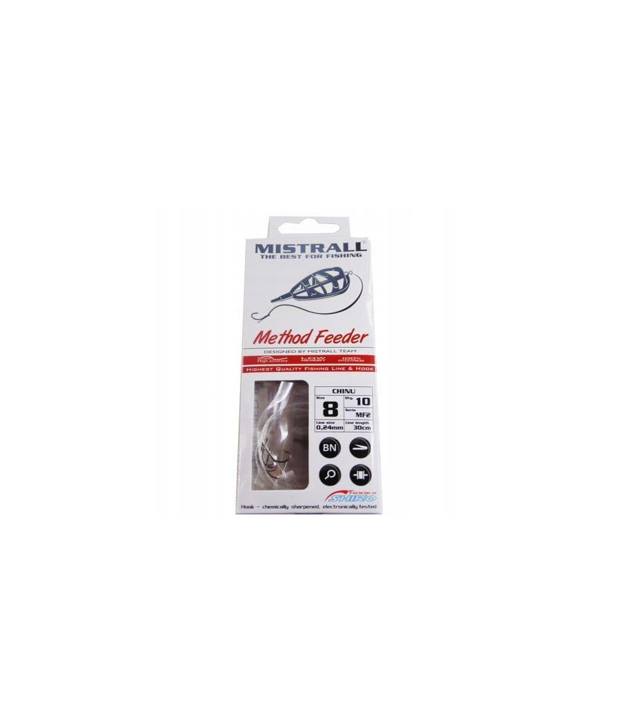 PRZYPON MF6.BL H.06 M.0,16MM L.10CM MISTRALL PRZYPON MF6.BL H.06 M.0,16MM L.10CM MISTRALL