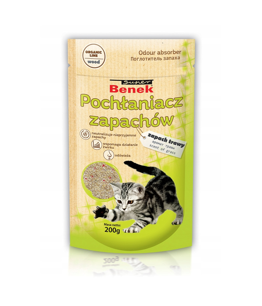 Pochłaniacz zapachów Zapach Trawy 200g Drzewny
