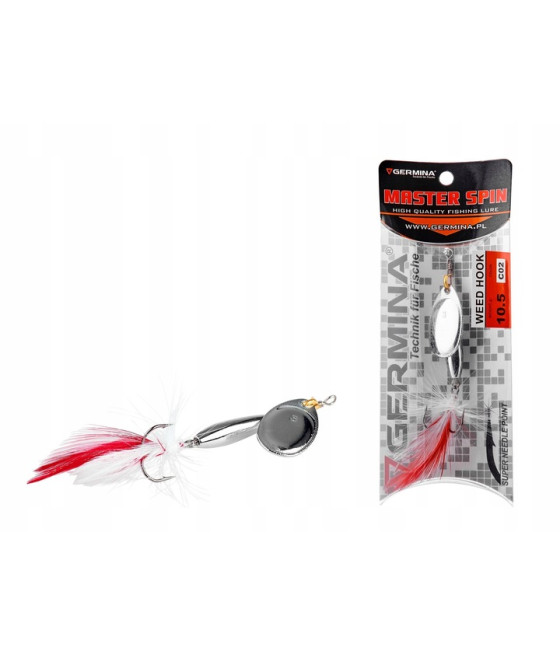 BŁYSTKA OBROTOWA WEED HOOK CHR 10,5g GENLOG