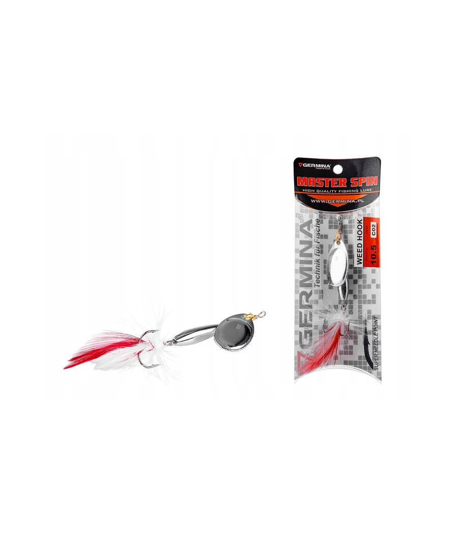 BŁYSTKA OBROTOWA WEED HOOK CHR 10,5g GENLOG BŁYSTKA OBROTOWA WEED HOOK CHR 10,5g GENLOG