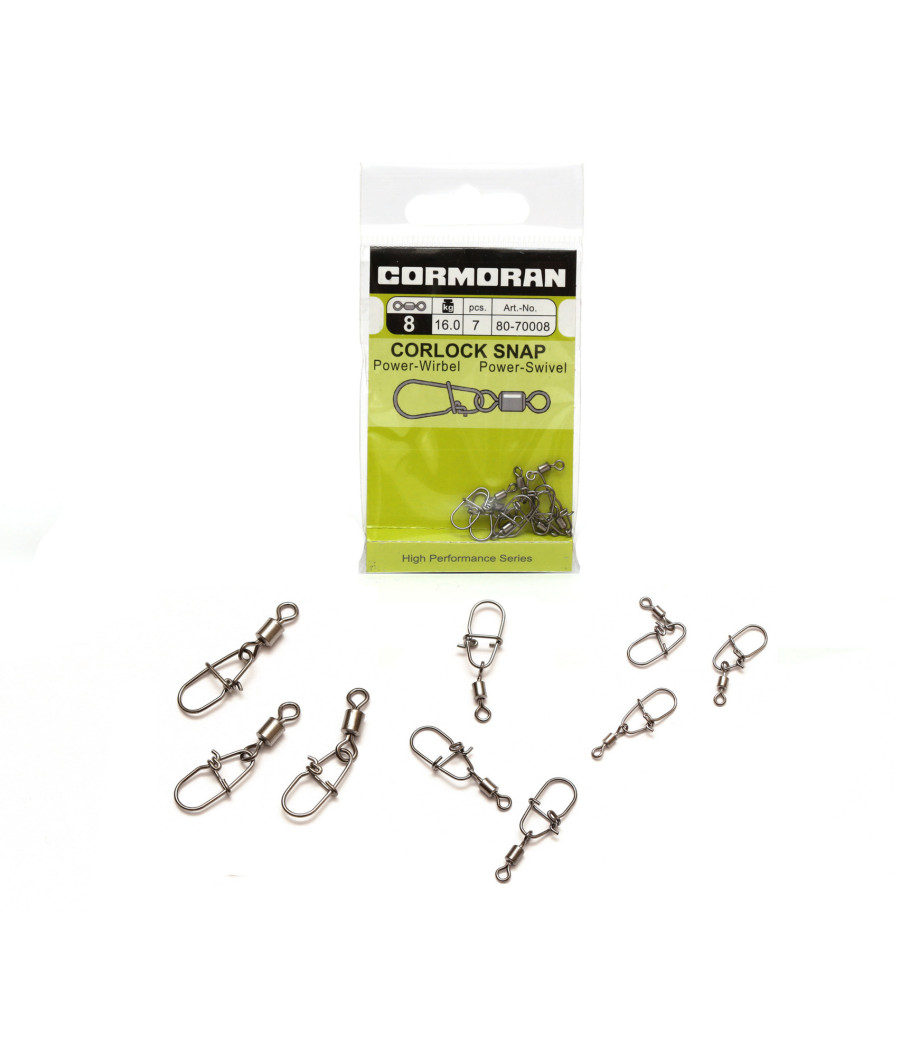 Krętlik Cormoran Corlock rozm.6/21kg (6szt.) Krętlik Cormoran Corlock rozm.6/21kg (6szt.)