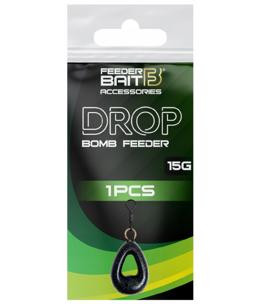 Feeder Bait Drop Bomb Feeder 15g Feeder Bait Drop Bomb Feeder 15g