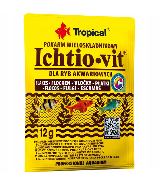Tropical Ichtio-Vit 12g uniwersal pokarm dla ryb