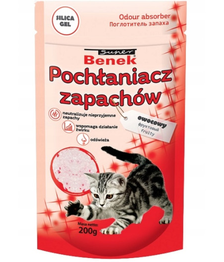POCHŁANIACZ ZAPACHÓW SUPER BENEK OWOCOWY 200G