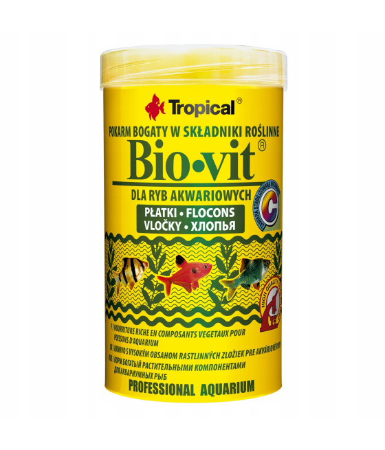 Pokarm uniwersalny Tropical Bio-vit płatki 50 g D - 50 PLUS