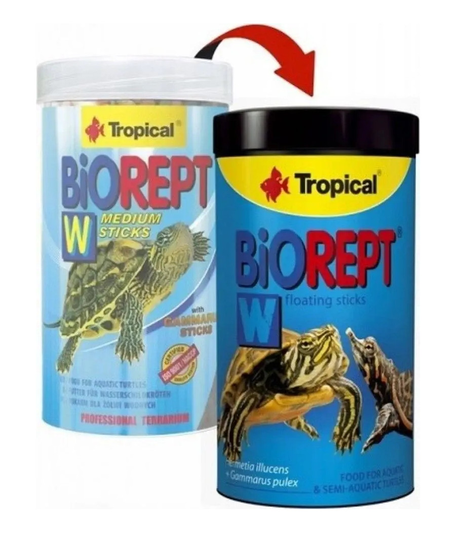 Pokarm dla żółwi wodnych i ziemnowodnych Tropical Biorept W 100 ml