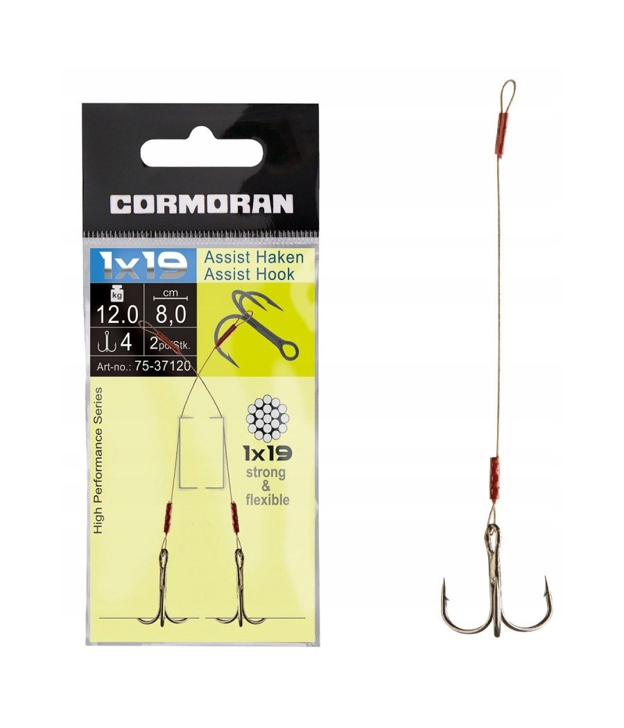 Dozbrojka Cormoran 1x19 z kotwicą 12,0kg 8,0cm Dozbrojka Cormoran 1x19 z kotwicą 12,0kg 8,0cm
