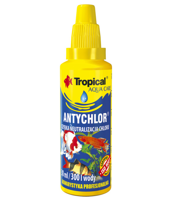 Uzdatniacz wody Tropical Antychlor 30 ml