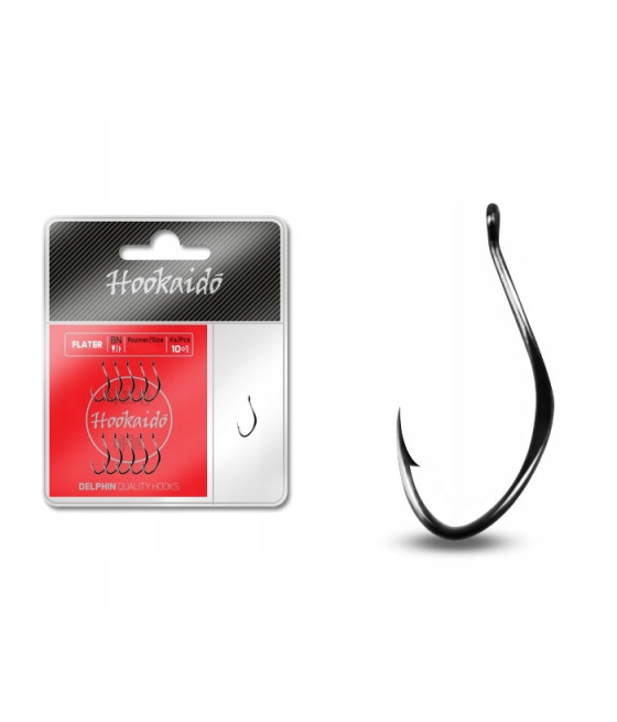 Haczyk Delphin HKD FLATER ring 10+1szt | BN/6
