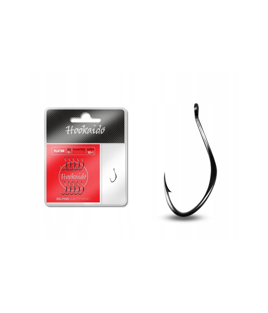 Haczyk Delphin HKD FLATER ring 10+1szt | BN/6 Haczyk Delphin HKD FLATER ring 10+1szt | BN/6