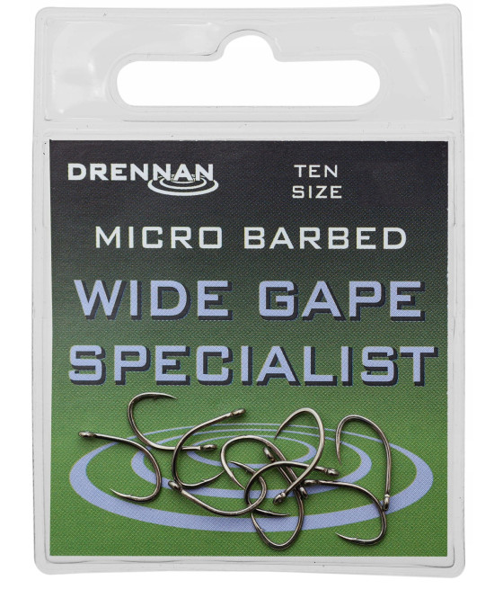 WIDE GAPE SPECIALIST Haczyki Drennan Nr18