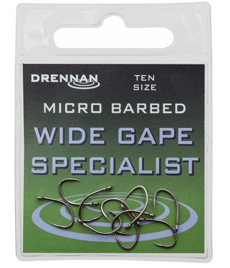 WIDE GAPE SPECIALIST Haczyki Drennan Nr18