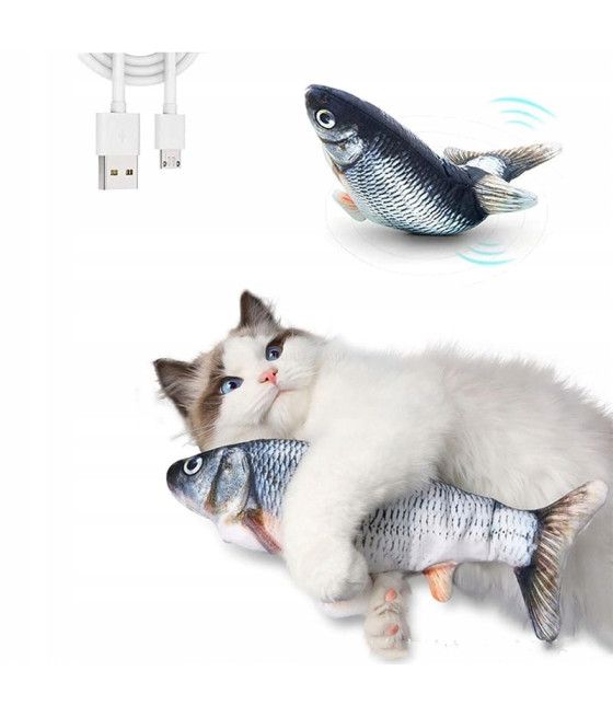 Zabawka z kocimiętką dla kota Trixie Wriggle Fish
