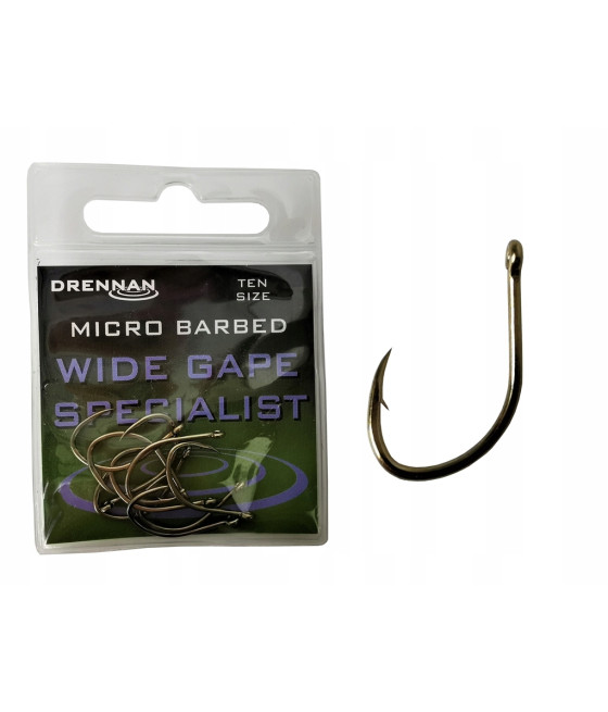 WIDE GAPE SPECIALIST Haczyki Drennan Nr 4