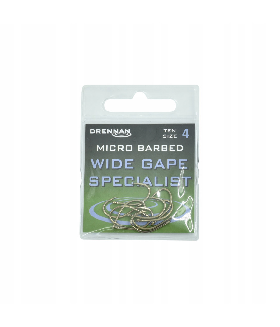 WIDE GAPE SPECIALIST Haczyki Drennan Nr 4