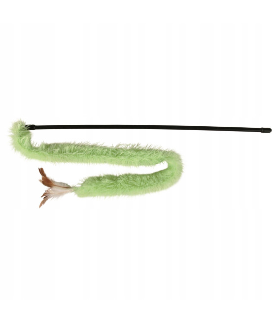 Trixie Wędka z pluszowym ogonem 48cm