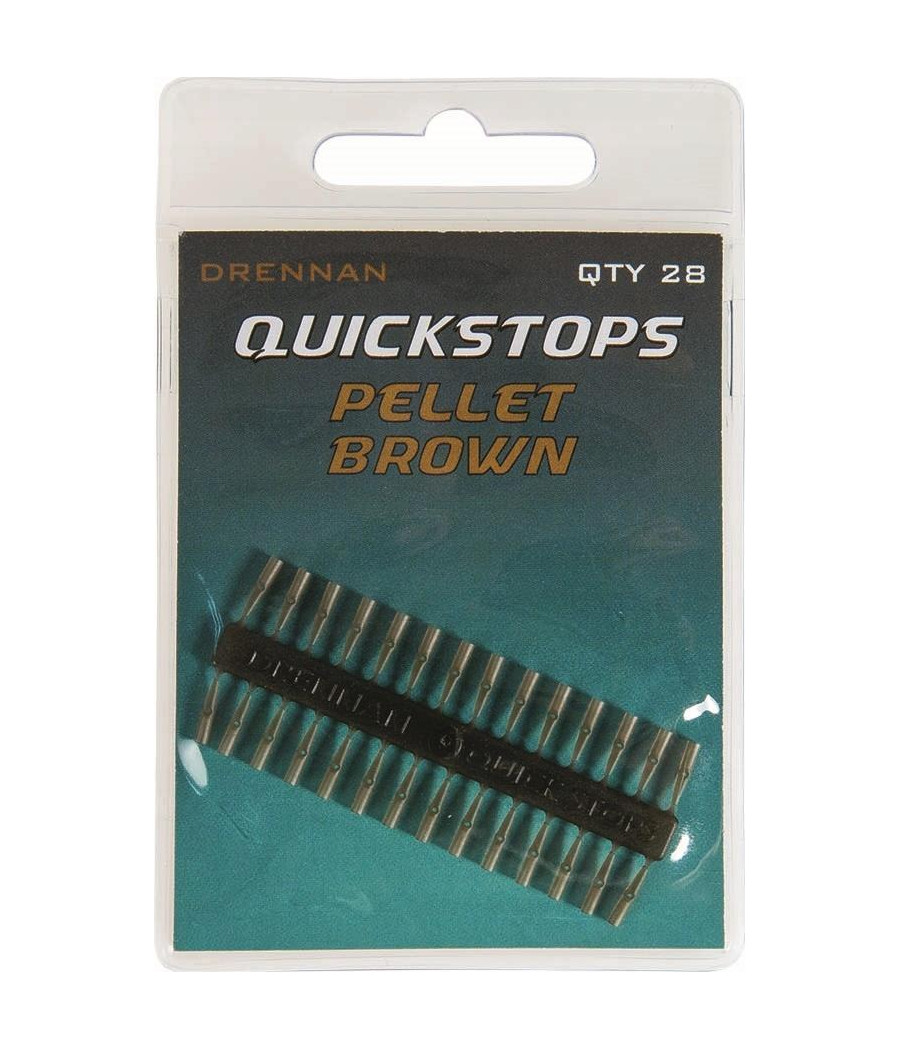 Stopery Pushstop Pellet Brown 28szt. Drennan