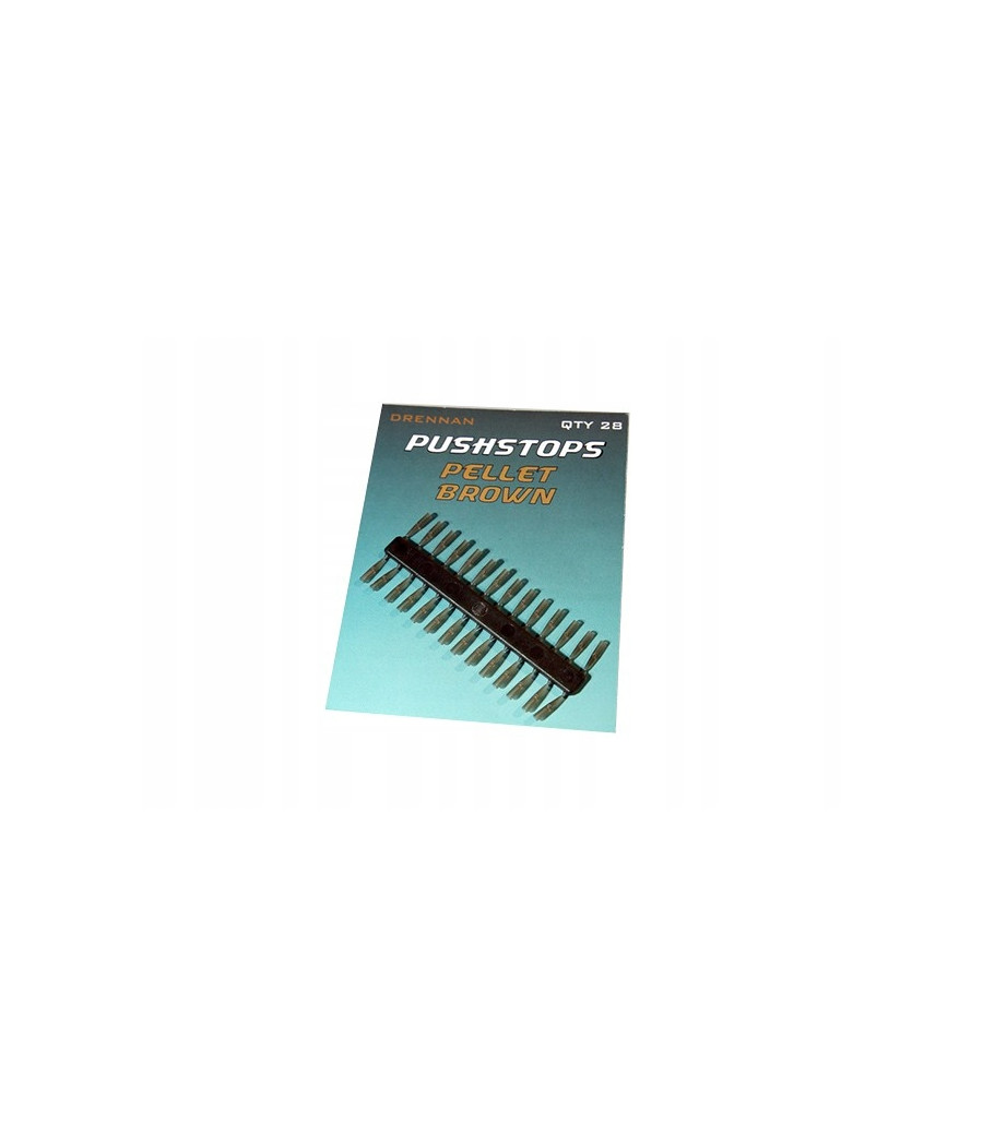 Stopery Pushstop Pellet Brown 28szt. Drennan