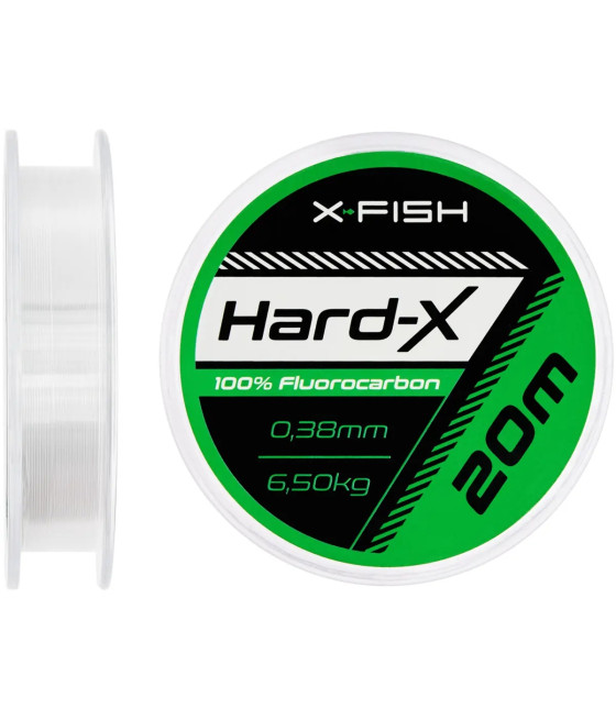 X-Fish Hard-X Fluorocarbon 20m 0,38mm 6,50kg