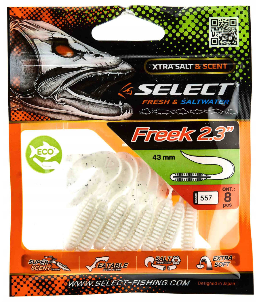 Guma, twister Select Freek 4,3cm - 557 - 8szt.