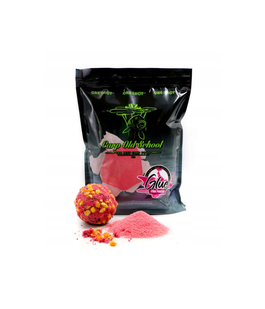Carp Old School- Klej do Zanęt Pink Panter 1kg Carp Old School- Klej do Zanęt Pink Panter 1kg